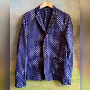 ASOS men’s polka dot blazer. Size 38R.
